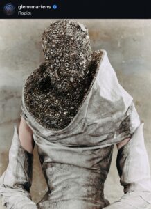 Look from the Maison Margiela Couture 25 collection by Glenn Martens