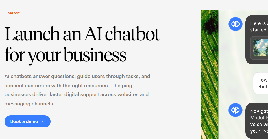 AI tools for building chatbots