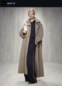 Gucci Fall 2026 runway look at Milan Fashion Week