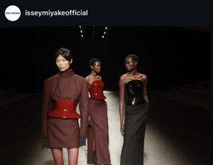 Issey Miyake Fall 2026 show at Paris fashion week