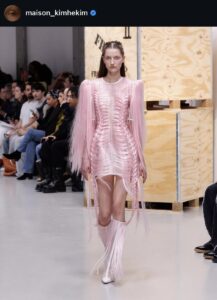 Kimhekim Fall 2026 show at Paris fashion week