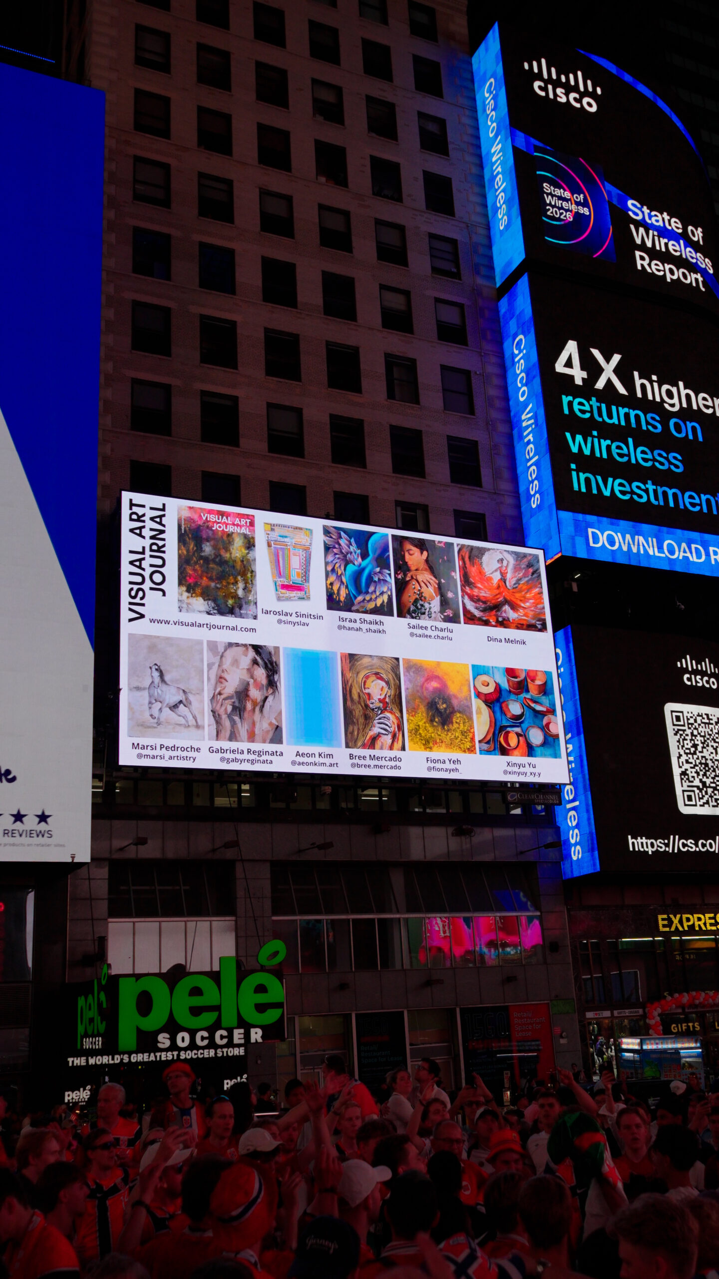 Xinyu Yu's Afternoon Finds a New Public Life in Times Square