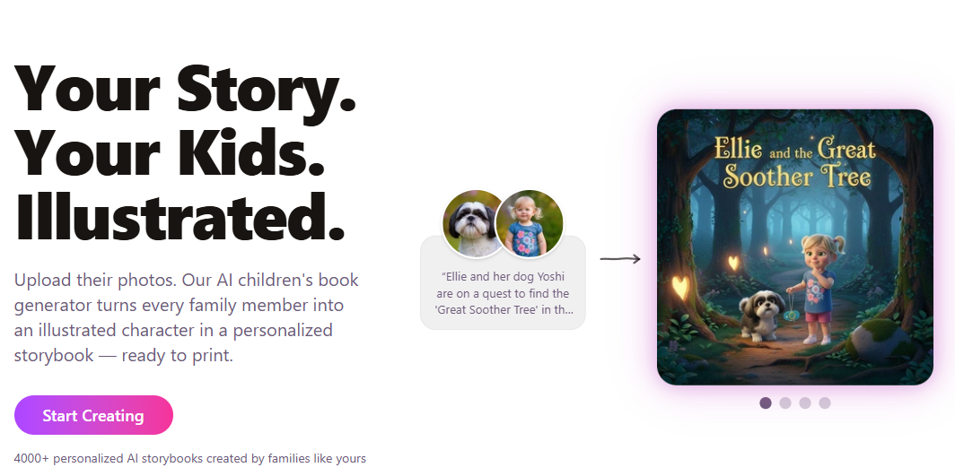 AI tools for children's stories