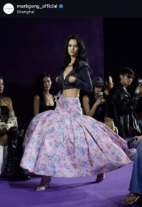 Mark Gong Fall 2026 show at Shanghai Fashion Week
