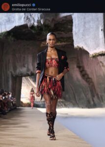 Pucci 2026 runway show in Syracuse, Italy