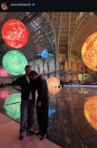 Pedro Pascal & Matthieu Blazy at the Chanel Spring 2026 show in Paris
