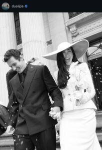 Dua Lipa's wedding