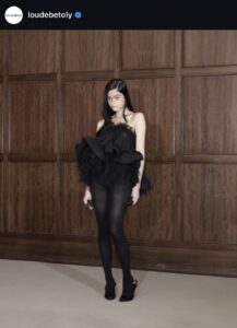 Lou De Bètoly AW26 look, made out of bras