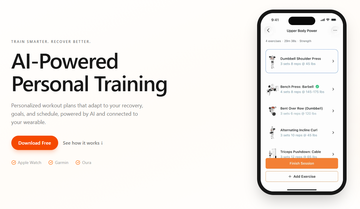 AI tools for fitness and workouts