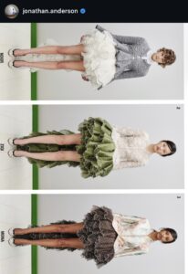 Preparing for the Dior show at Paris Fashion Week Fall 2026