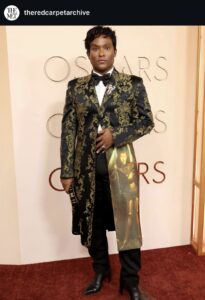 Law Roach at the 2026 Oscars red carpet