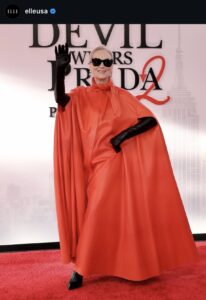 Meryl Streep attends the world premiere of 'The Devil Wears Prada 2' in New York