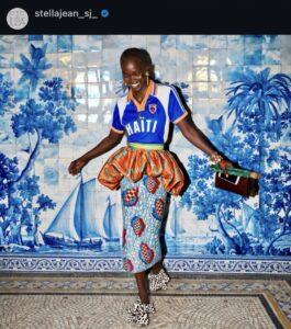 Stella Jean Haitian football jerseys for World Cup season