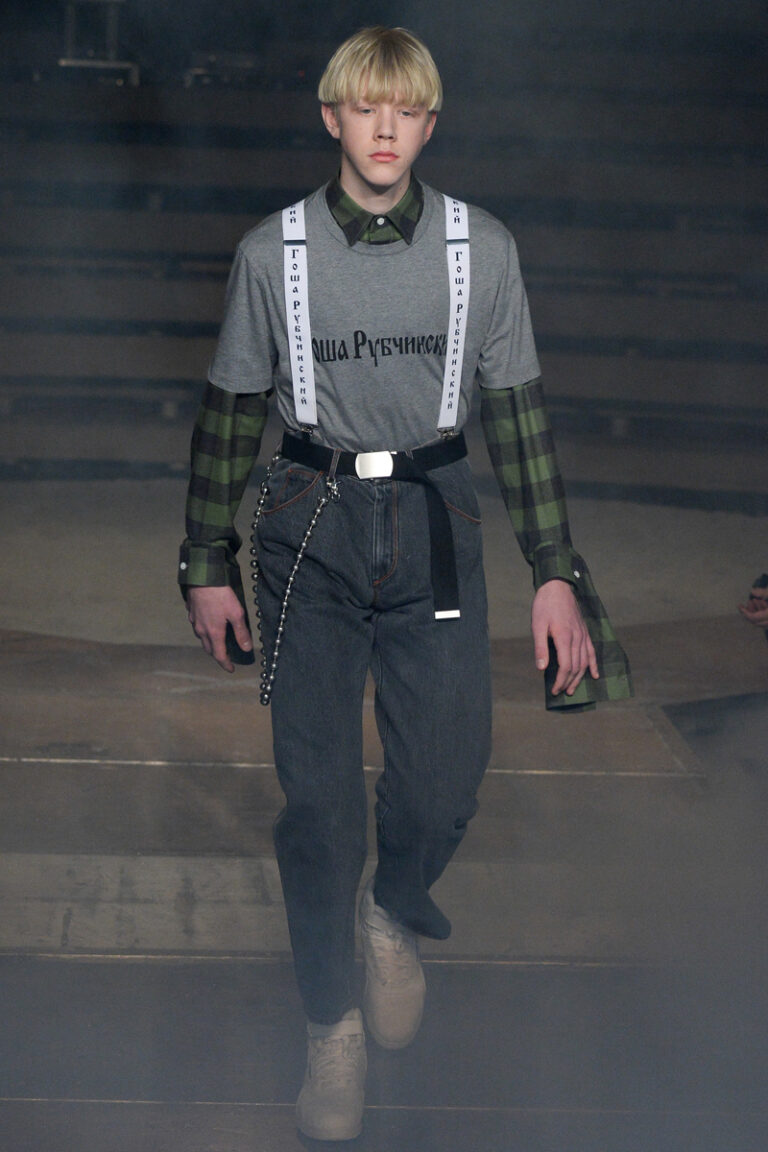 Refreshing fashion of Gosha Rubchinskiy