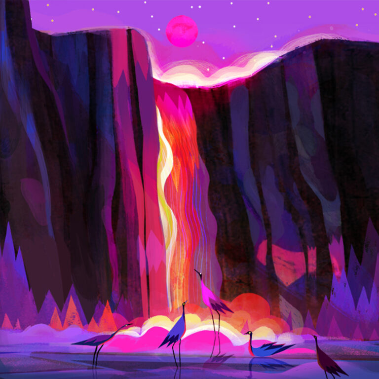 Radiant illustrations of Juliette Oberndorfer