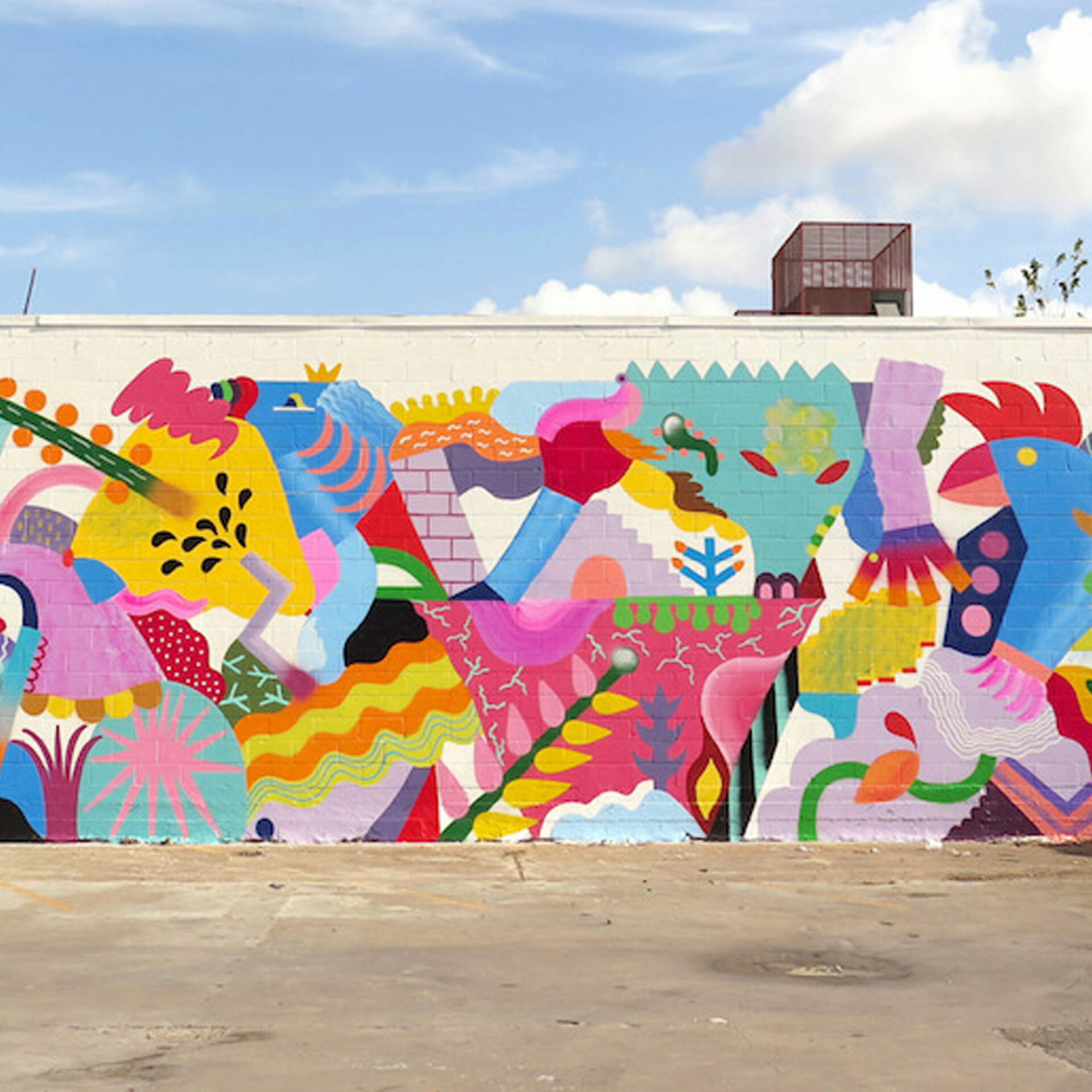 The Secrets Behind The Vibrant Murals Of Sage Davis - dmi3t2b