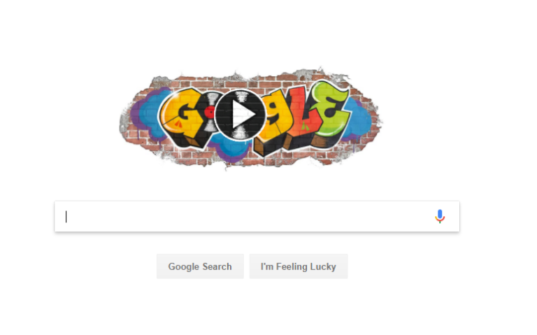 Google celebrates the 44th Anniversary of Hip-Hop with a Doodle