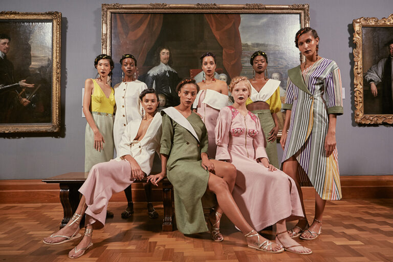 Tata Naka brings back the nostalgic look with their SS18 collection