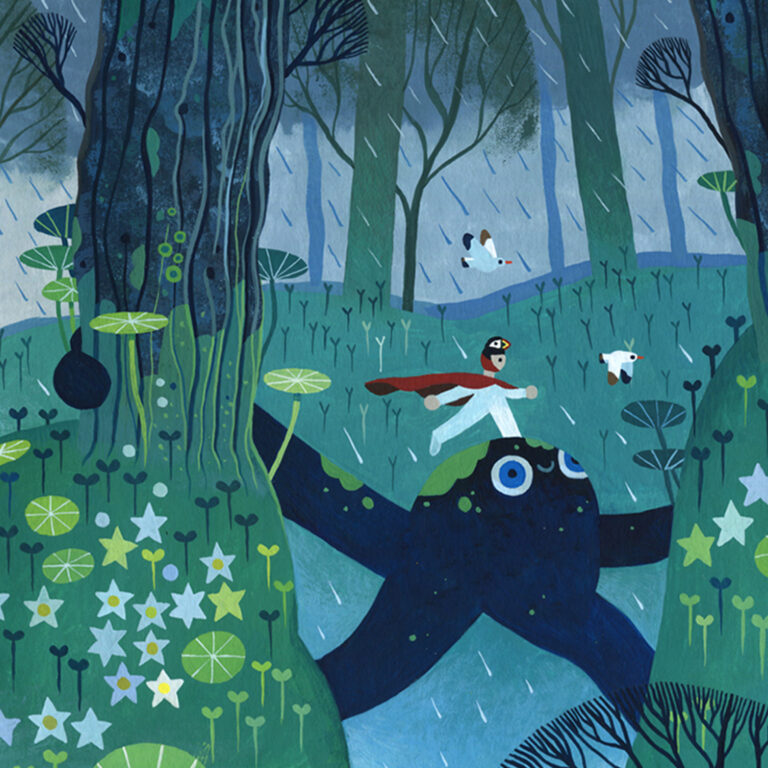 Incredible gouache illustrations by Duque Yvan