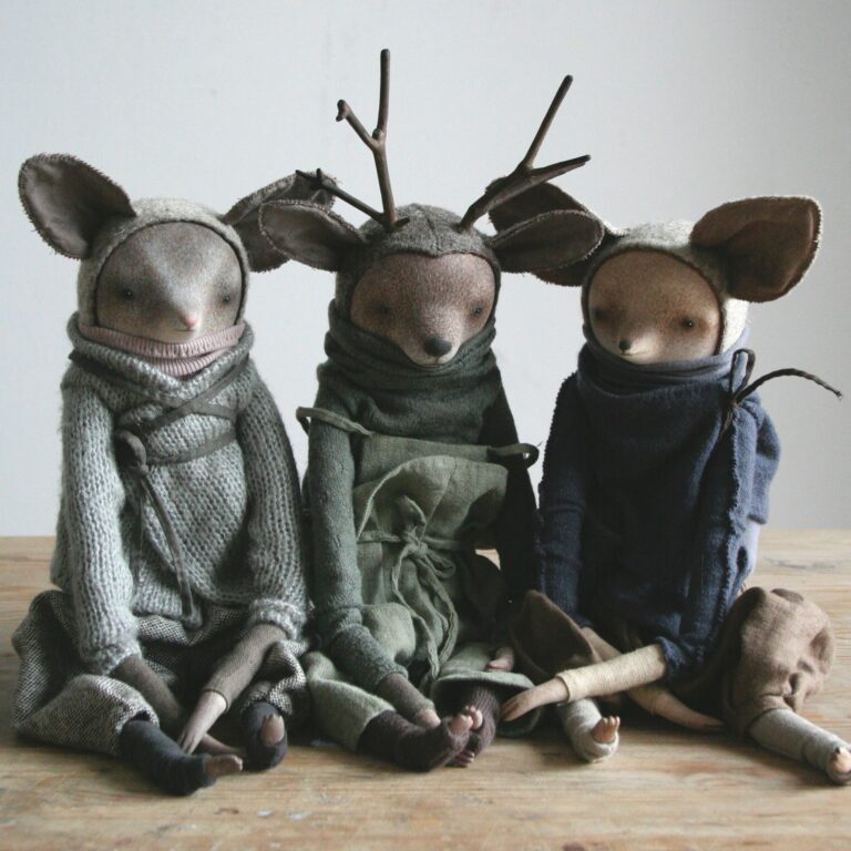 Charming Doll Characters by Marina Glebova
