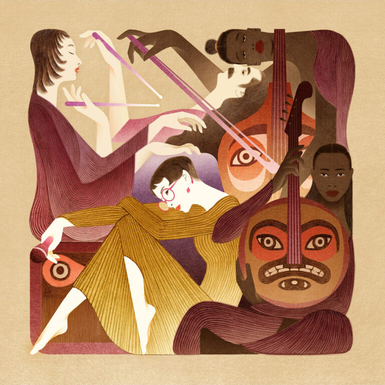 Japanese Inspired Illustrations by Keiji Yano