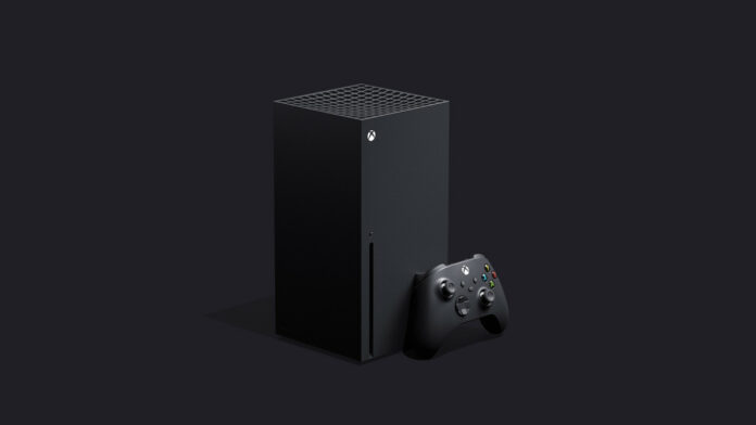 A photo of Microsoft's new console Xbox Series X