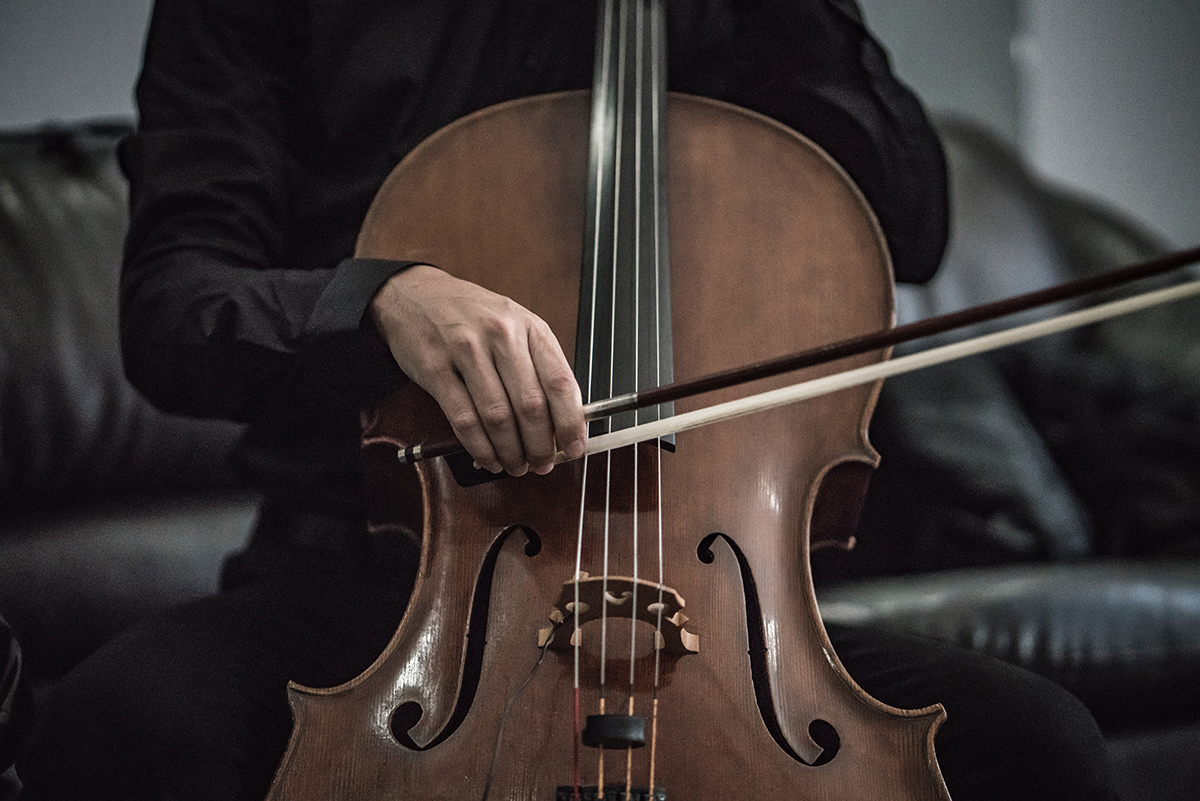 Playing Cello