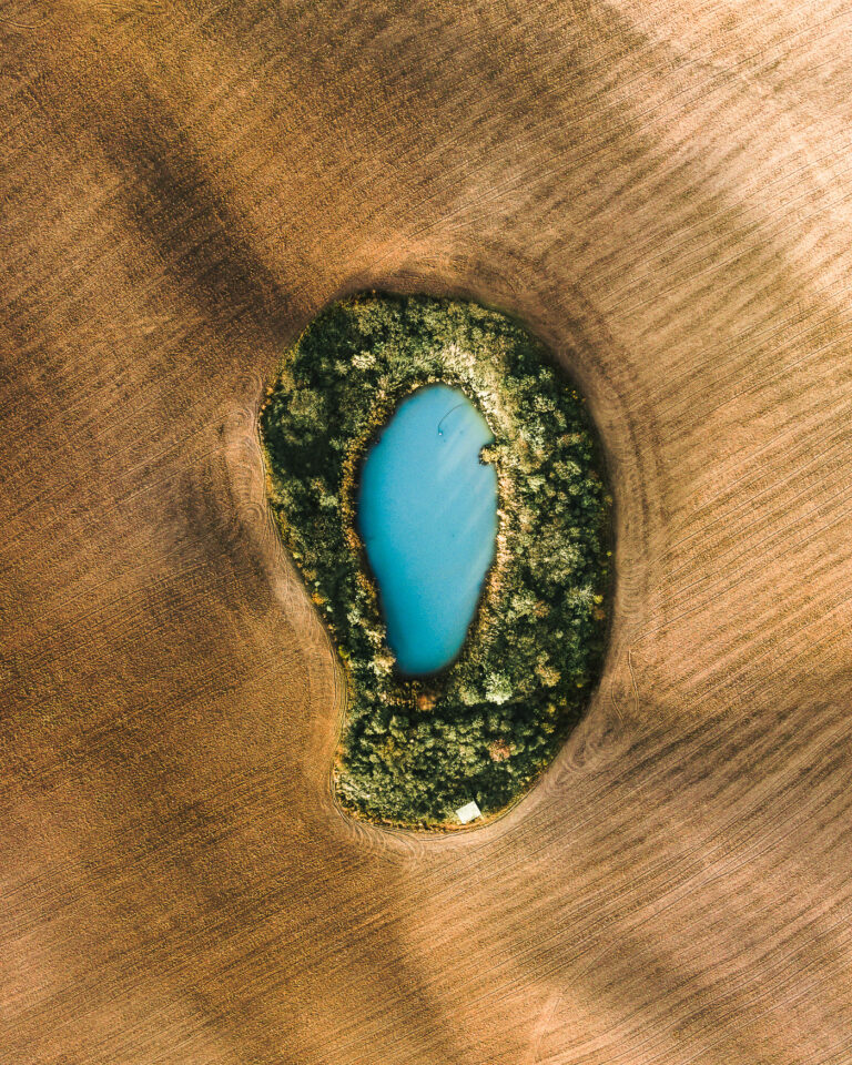 Tuscany from Above by Gabor Nagy