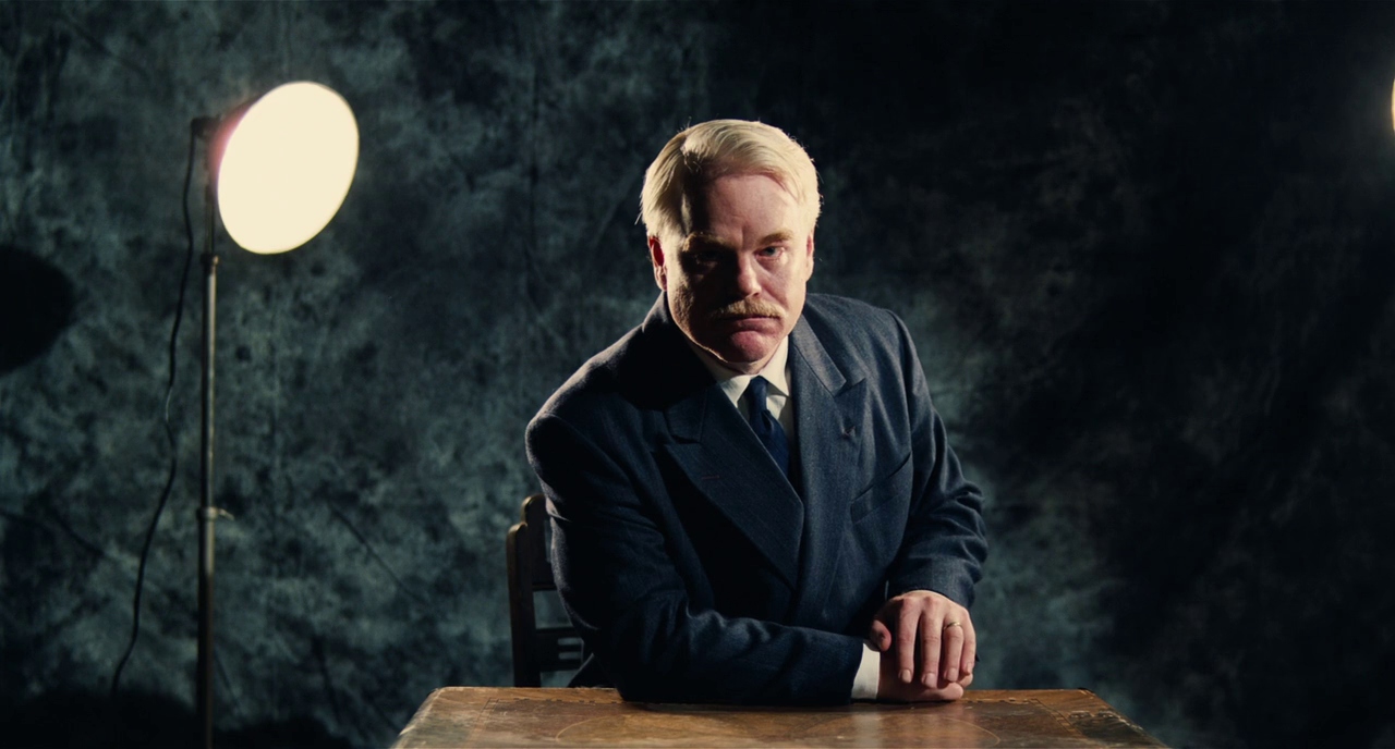 Philip Seymour Hoffman in The Master