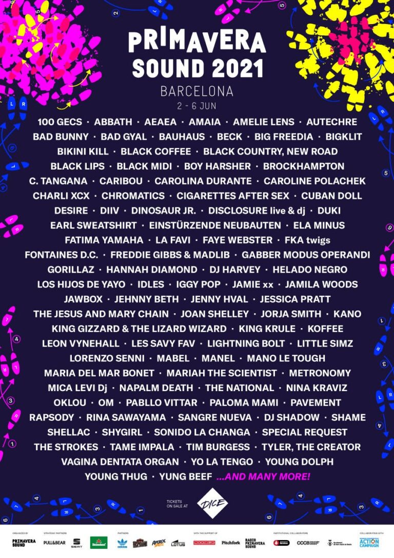 Primavera Sound Festival Announces 2021 Lineup: Charli XCX, FKA Twigs, Tame Impala, BROCKHAMPTON, and More