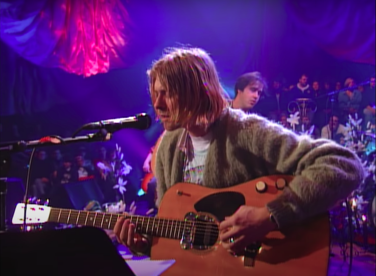 Kurt Cobain’s ‘MTV Unplugged’ Guitar Sells for Record-Breaking $6 Million at Auction