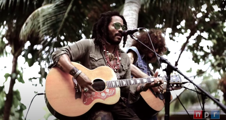 Watch Lenny Kravitz Perform on NPR’s ‘Tiny Desk Concert’