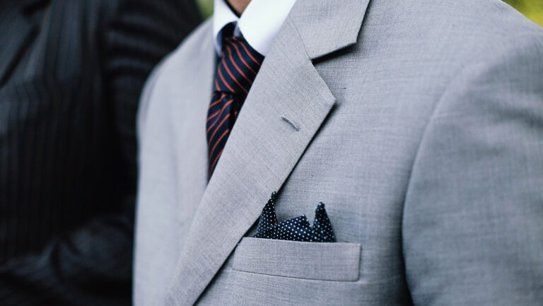 5 Pocket Squares to Match with a Grey Suit
