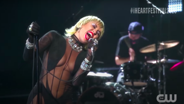 Watch Miley Cyrus Cover Blonde’s ‘Heart of Glass’