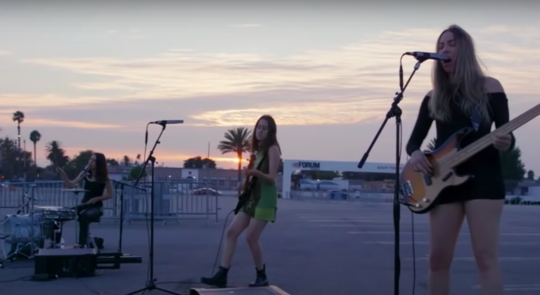 Watch HAIM Perform ‘Gasoline’ on ‘Kimmel’