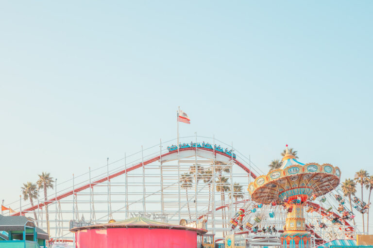 Santa Cruz Amusement Park by Ludwig Favre