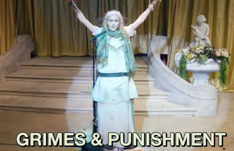 Watch Grimes Get Tortured by Kraft Punk on ‘The Eric Andre Show’