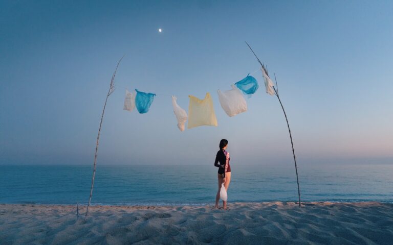 Plastic by the Sea by Simone Bramante
