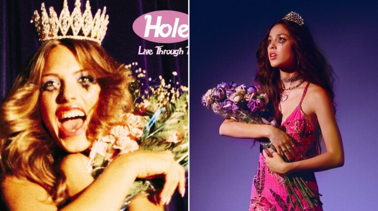 Courtney Love Accuses Olivia Rodrigo of “Stealing” Hole Album Cover Concept