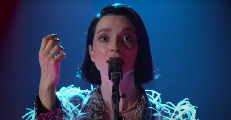 Watch St. Vincent Perform ‘The Nowhere Inn’ on ‘Kimmel’