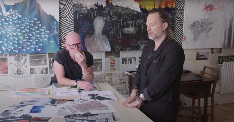 Watch Thom Yorke and Stanley Donwood Discuss Radiohead Album Covers
