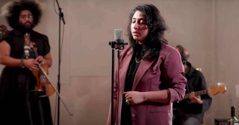 Watch Arooj Aftab’s ‘Tiny Desk (Home) Concert’ for NPR