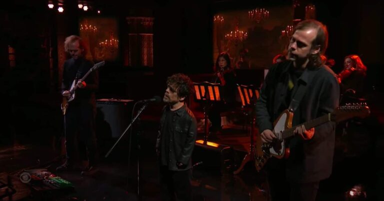 Watch Peter Dinklage Join the National’s Bryce and Aaron Dessner on ‘Colbert’