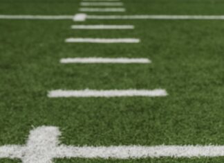 brown Wilson football on field