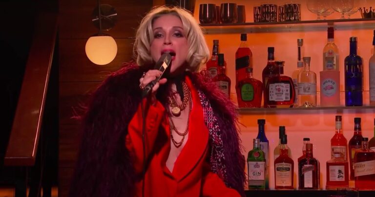 Watch St. Vincent Perform ‘…At the Holiday Party’ on ‘Corden’