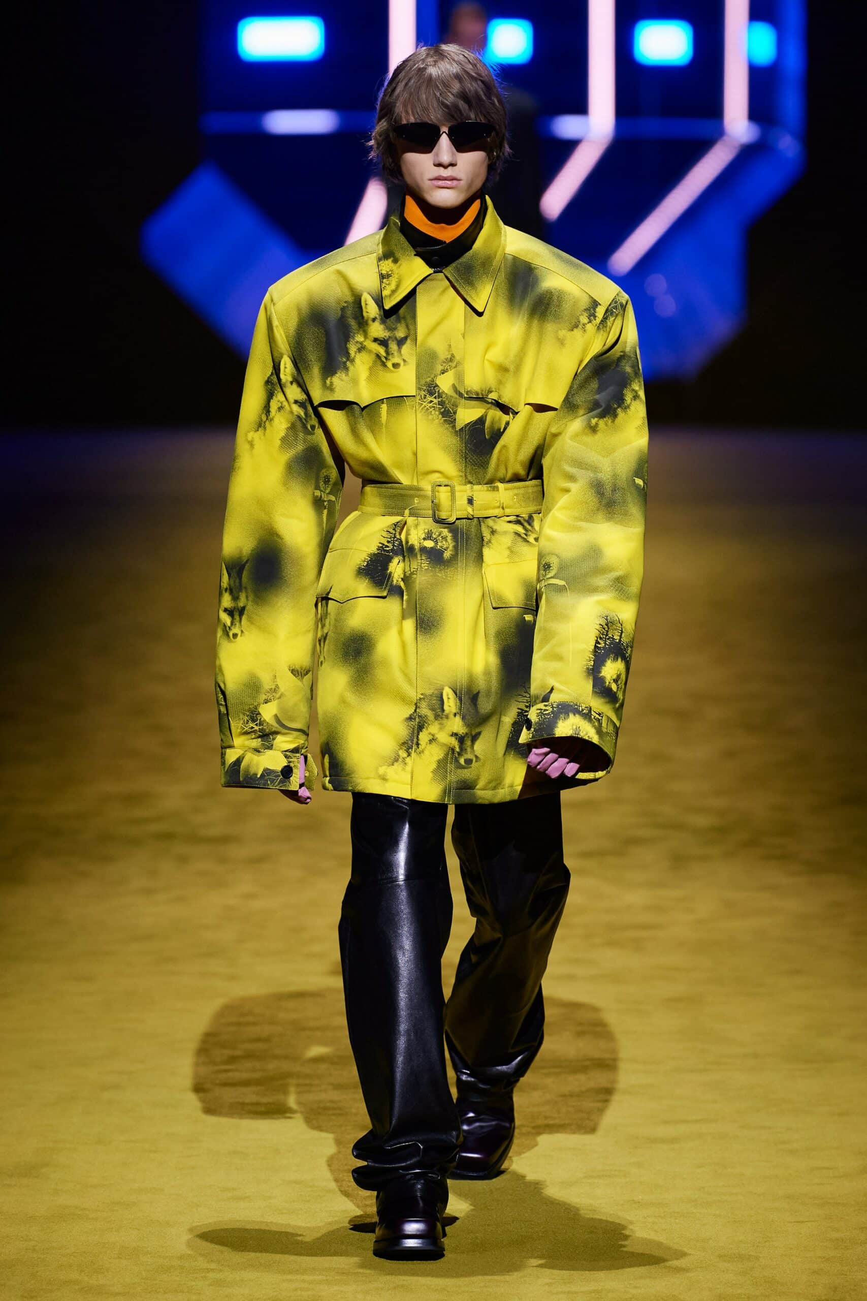 Prada Menswear Fashion Show, Collection Fall Winter 2022 presented