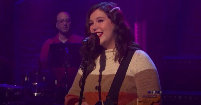 Watch Lucy Dacus Perform ‘Kissing Lessons’ on ‘Seth Meyers’