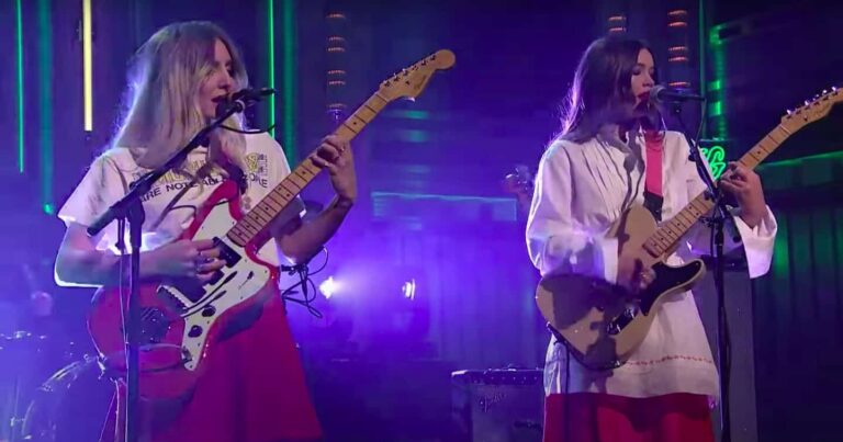 Watch Wet Leg Perform ‘Chaise Lounge’ and ‘Wet Dream’ on ‘Fallon’