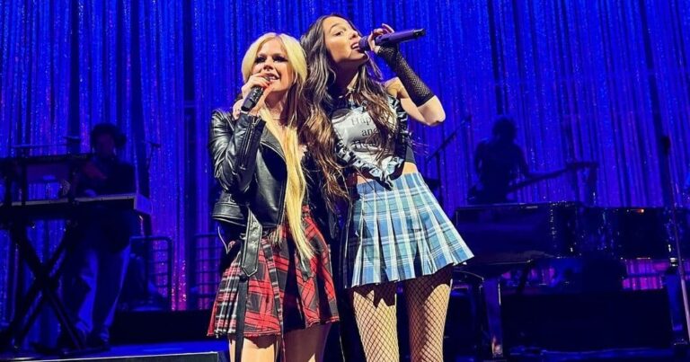 Watch Avril Lavigne Join Olivia Rodrigo to Perform ‘Complicated’