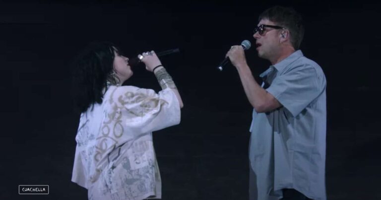 Watch Damon Albarn Join Billie Eilish at Coachella 2022